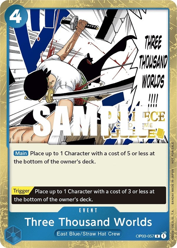 Image for Three Thousand Worlds (Judge Pack Vol. 2) - One Piece Card Game
