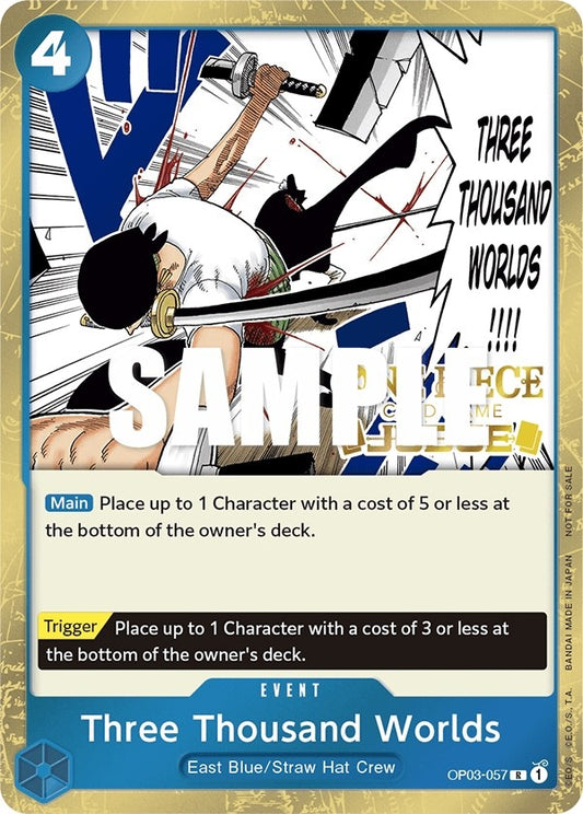 Image for Three Thousand Worlds (Judge Pack Vol. 2) - One Piece Card Game