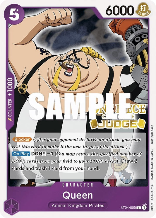 Image for Queen (Judge Pack Vol. 2) - One Piece Card Game