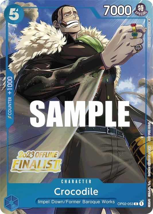 Image for Crocodile (Offline Regional 2023) [Finalist] - One Piece Card Game