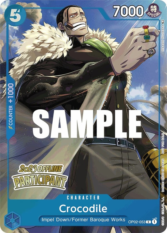 Image for Crocodile (Offline Regional 2023) [Participant] - One Piece Card Game