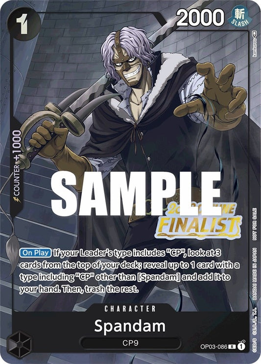 Image for Spandam (Offline Regional 2023) [Finalist] - One Piece Card Game