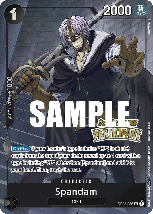 Image for Spandam (Offline Regional 2023) [Participant] - One Piece Card Game