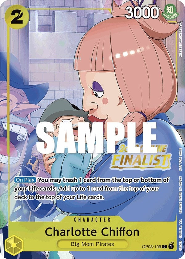 Image for Charlotte Chiffon (Offline Regional 2023) [Finalist] - One Piece Card Game