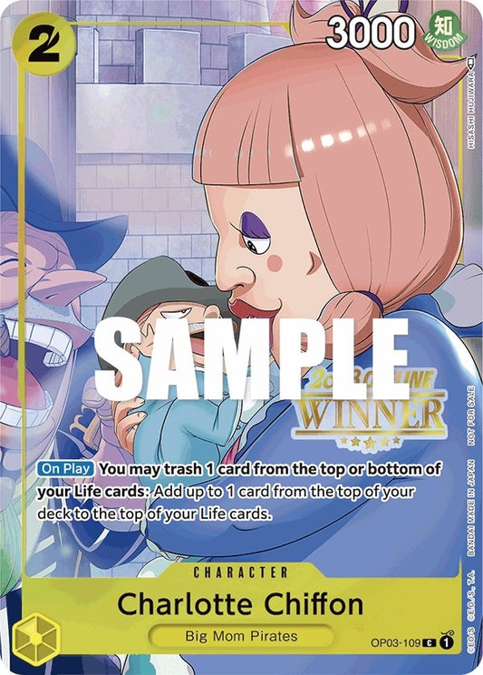Image for Charlotte Chiffon (Offline Regional 2023) [Winner] - One Piece Card Game