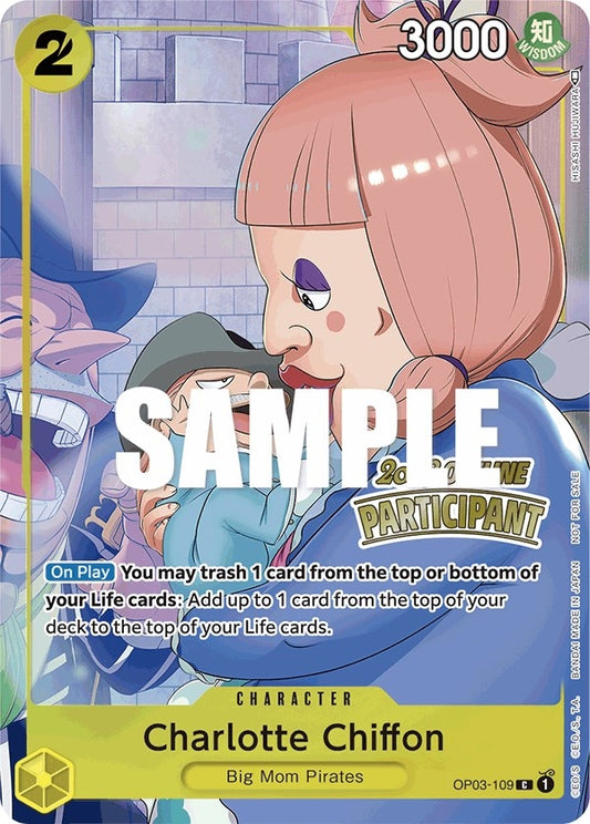 Image for Charlotte Chiffon (Offline Regional 2023) [Participant] - One Piece Card Game