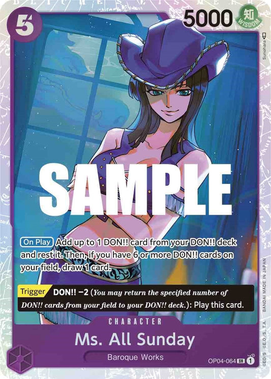 Image for Ms. All Sunday - One Piece Card Game