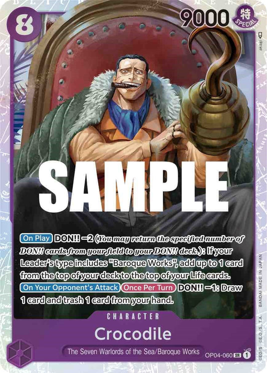 Image for Crocodile (060) - One Piece Card Game