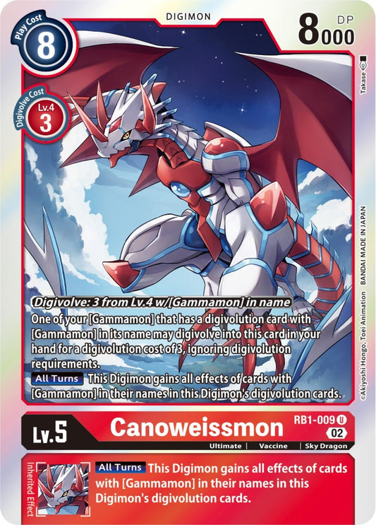 Image for Canoweissmon - Digimon Card Game
