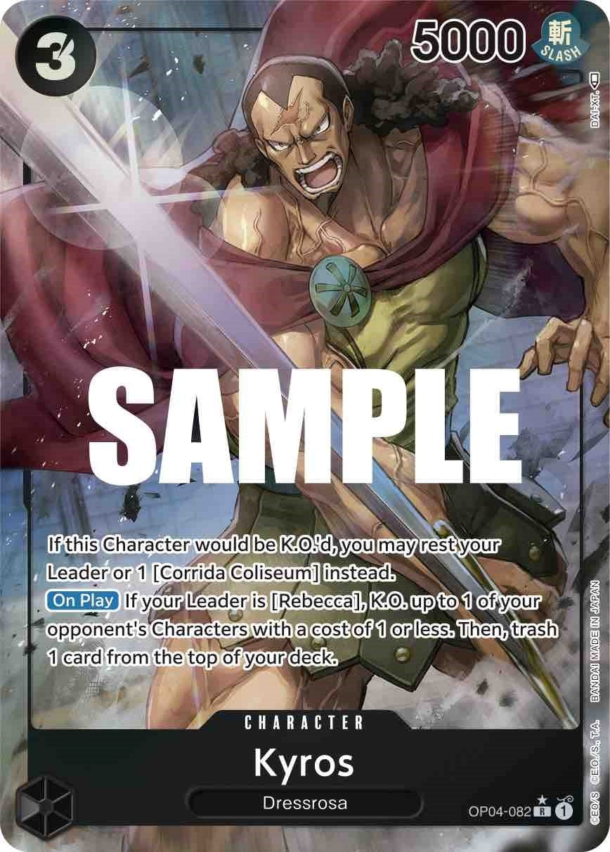 Image for Kyros (Alternate Art) - One Piece Card Game