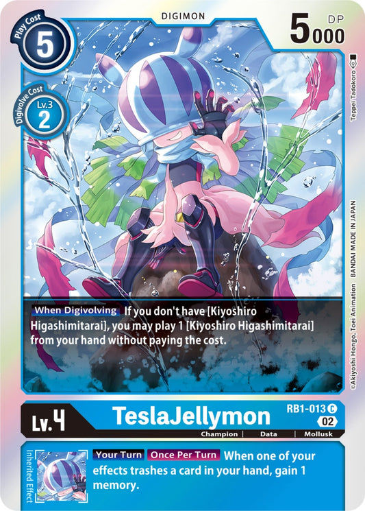 Image for TeslaJellymon - Digimon Card Game