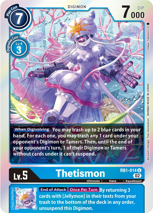 Image for Thetismon - Digimon Card Game