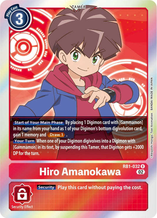 Image for Hiro Amanokawa - Digimon Card Game