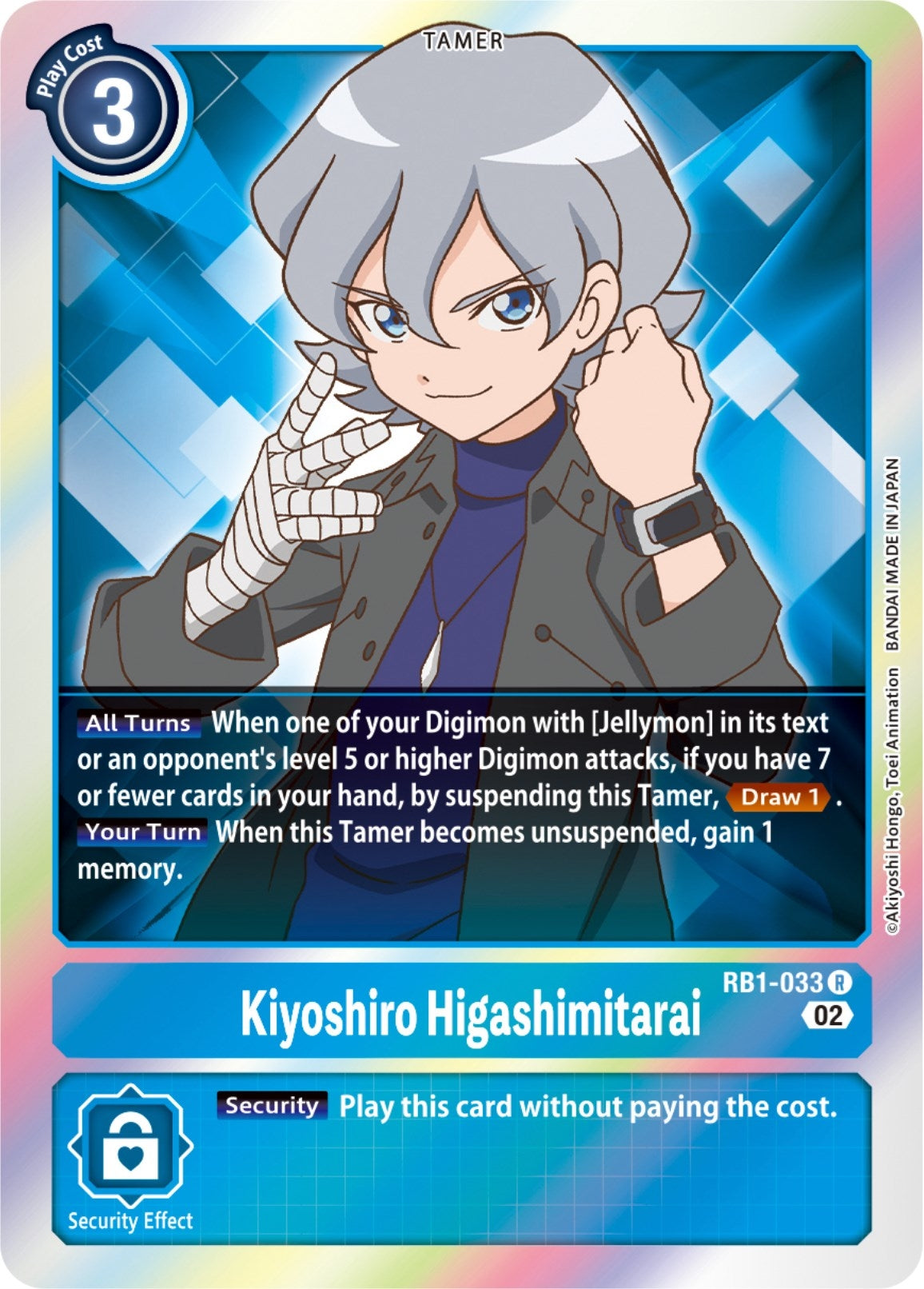 Image for Kiyoshiro Higashimitarai - Digimon Card Game
