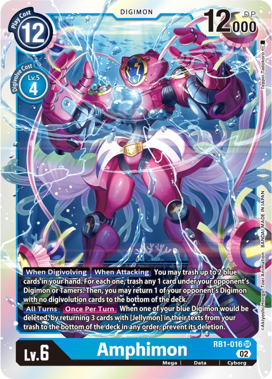 Image for Amphimon - Digimon Card Game