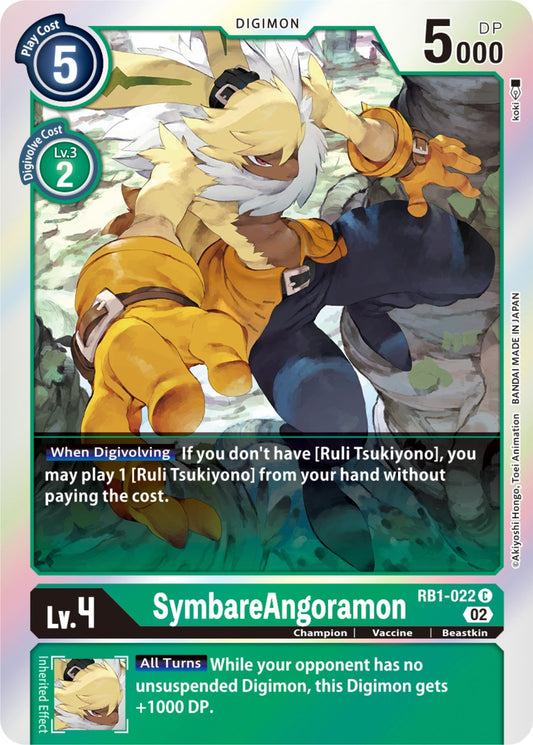 Image for SymbareAngoramon - Digimon Card Game