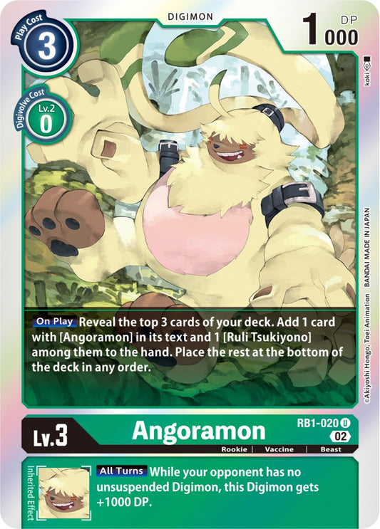 Image for Angoramon - Digimon Card Game