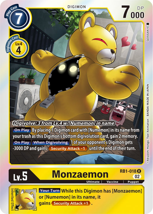 Image for Monzaemon - Digimon Card Game