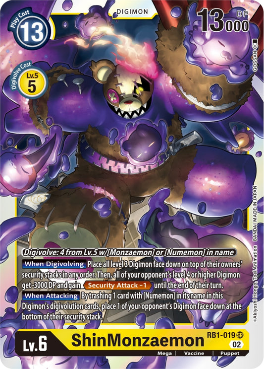 Image for ShinMonzaemon - Digimon Card Game