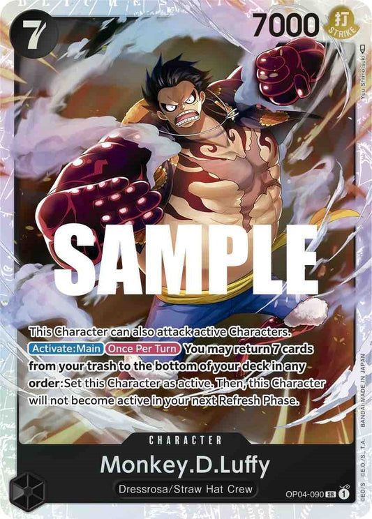 Image for Monkey.D.Luffy (090) - One Piece Card Game