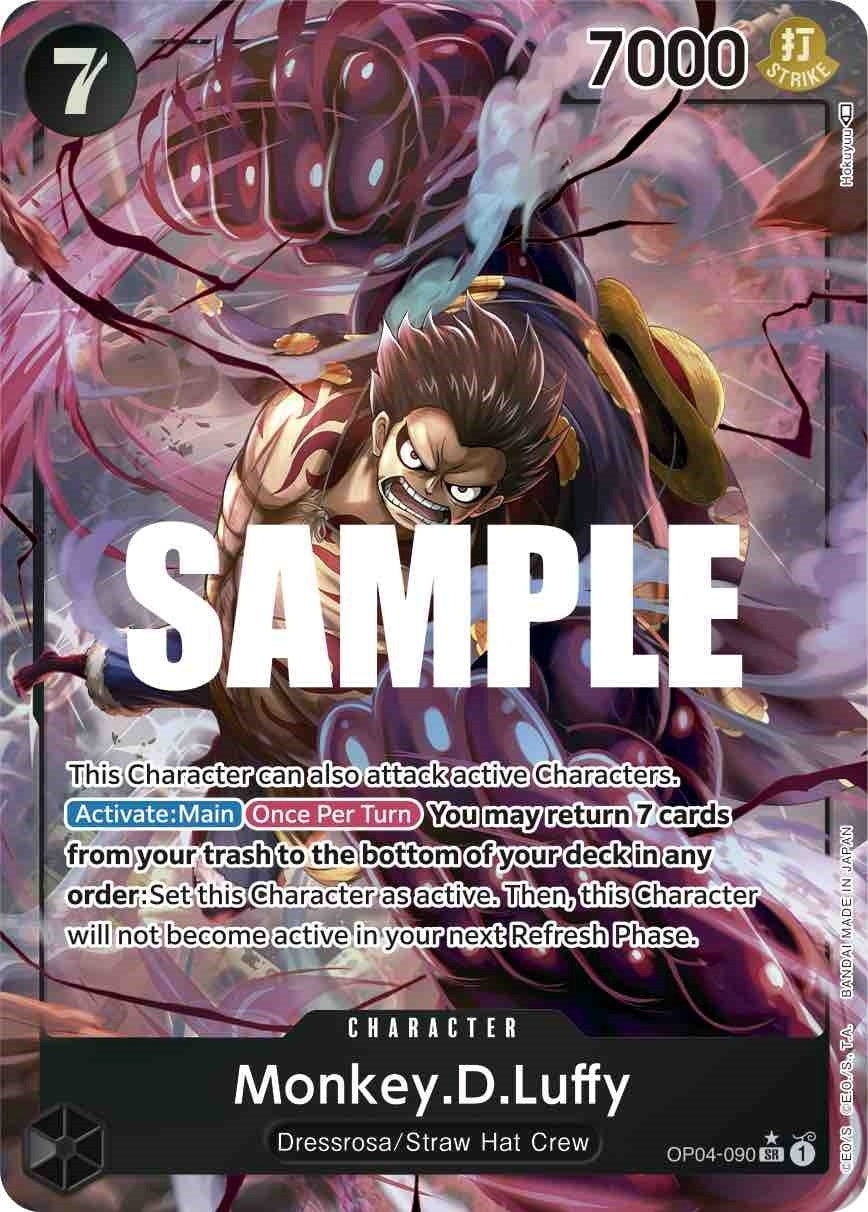 Image for Monkey.D.Luffy (090) (Alternate Art) - One Piece Card Game