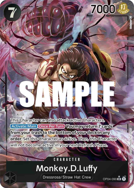 Image for Monkey.D.Luffy (090) (Alternate Art) - One Piece Card Game
