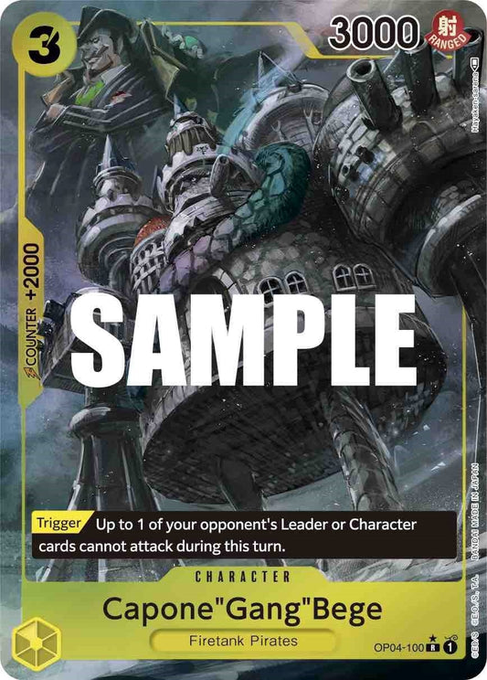 Image for Capone"Gang"Bege (Alternate Art) - One Piece Card Game