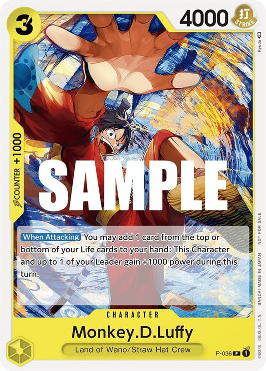 Image for Monkey.D.Luffy (Pre-Release Tournament) - One Piece Card Game