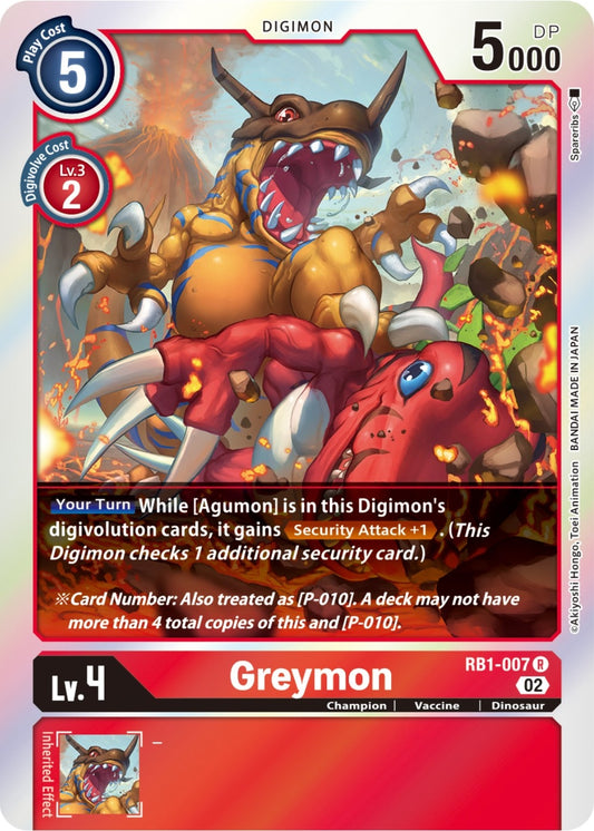 Image for Greymon - Digimon Card Game