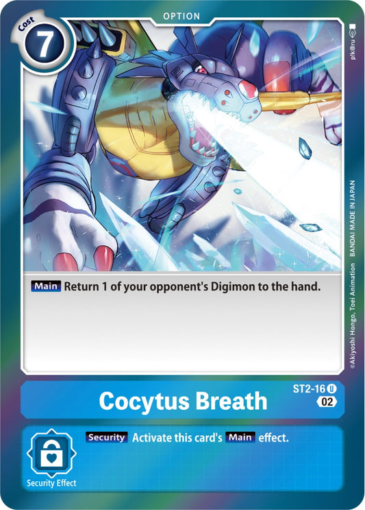 Image for Cocytus Breath (Resurgence Booster Reprint) - Digimon Card Game