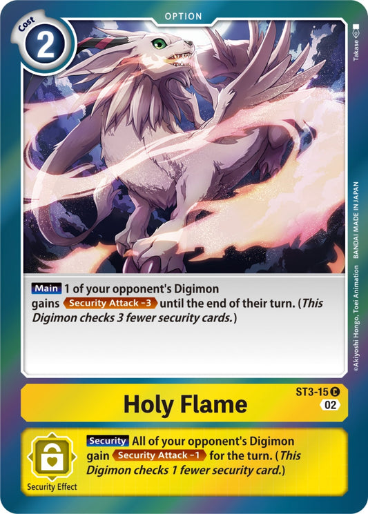 Image for Holy Flame (Resurgence Booster Reprint) - Digimon Card Game
