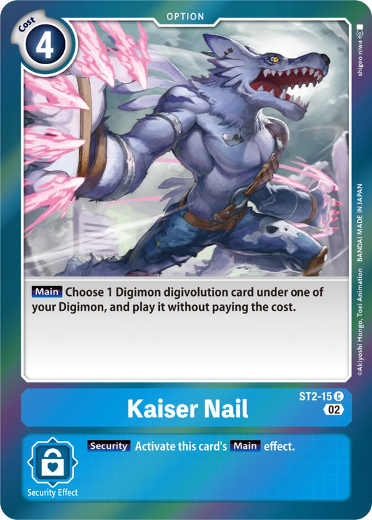 Image for Kaiser Nail (Resurgence Booster Reprint) - Digimon Card Game