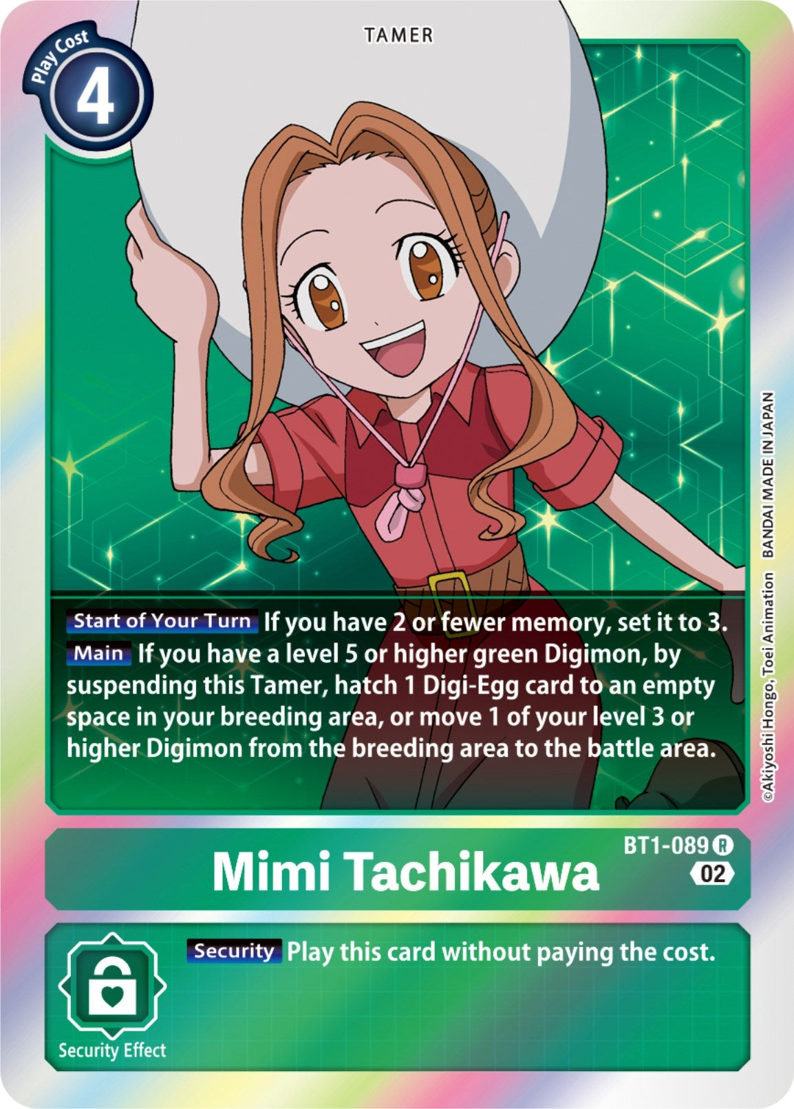 Image for Mimi Tachikawa - BT1-089 (Resurgence Booster Reprint) - Digimon Card Game