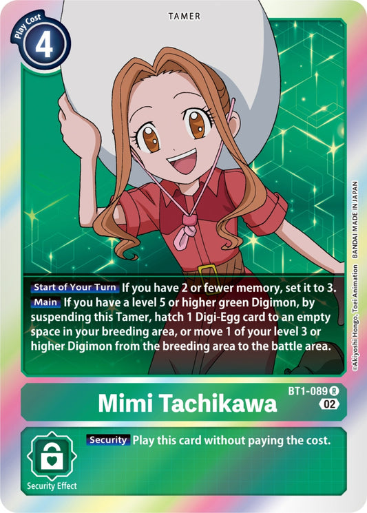 Image for Mimi Tachikawa - BT1-089 (Resurgence Booster Reprint) - Digimon Card Game
