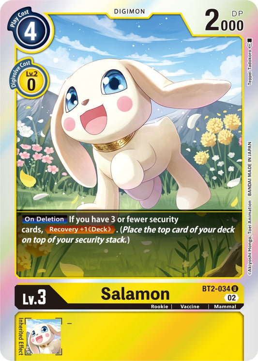 Image for Salamon - BT2-034 (Resurgence Booster Reprint) - Digimon Card Game