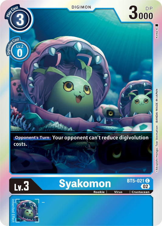 Image for Syakomon (Resurgence Booster Reprint) - Digimon Card Game