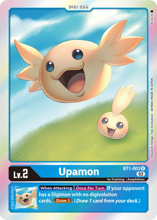 Image for Upamon - BT1-003 (Resurgence Booster Reprint) - Digimon Card Game