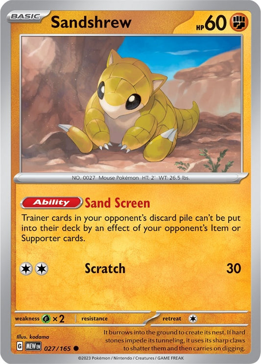 Image for Sandshrew - Pokemon