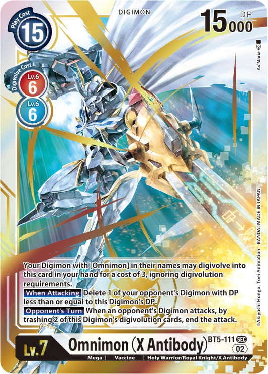 Image for Omnimon (X Antibody) (Resurgence Booster Reprint) - Digimon Card Game