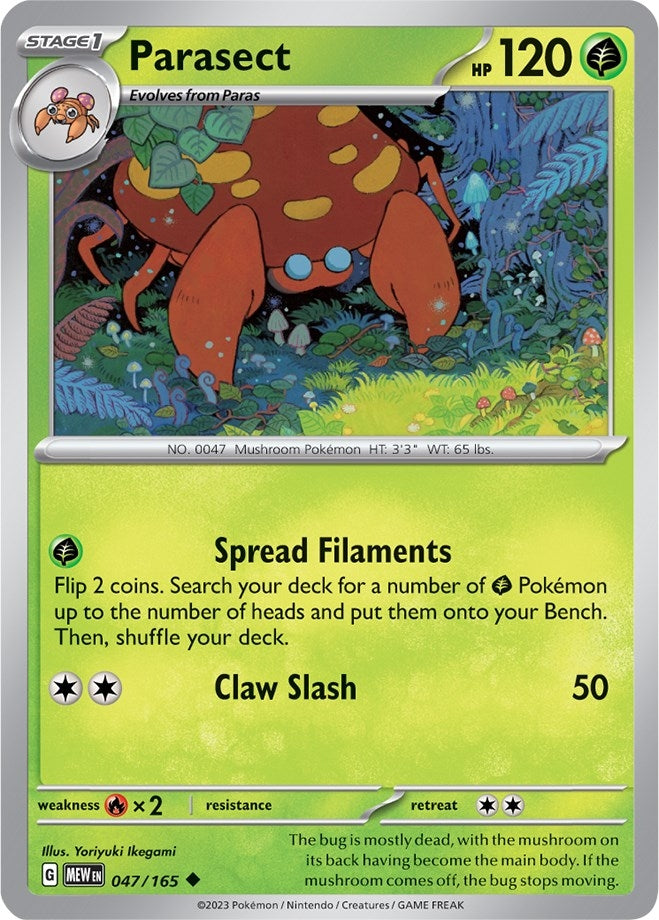 Image for Parasect - Pokemon