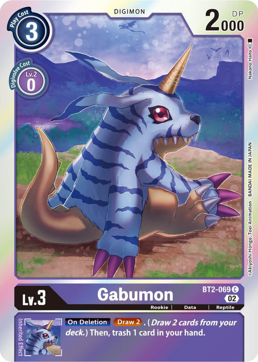 Image for Gabumon - BT2-069 (Resurgence Booster Reprint) - Digimon Card Game