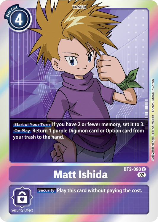 Image for Matt Ishida - BT2-090 (Resurgence Booster Reprint) - Digimon Card Game
