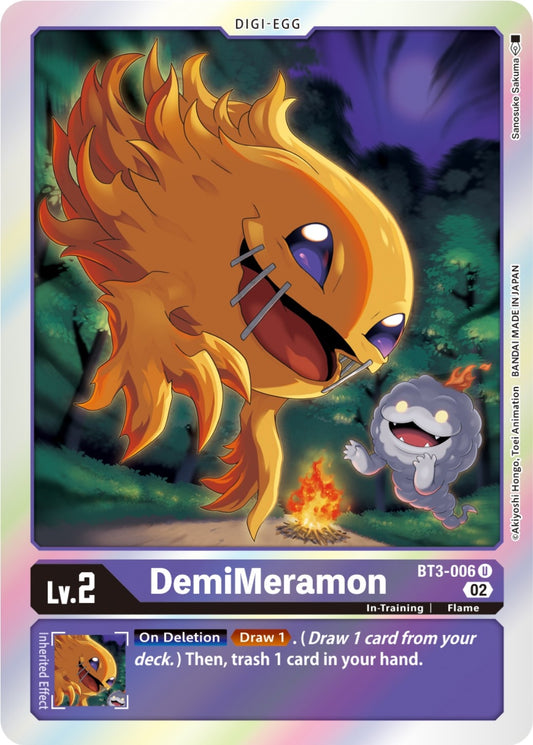Image for DemiMeramon (Resurgence Booster Reprint) - Digimon Card Game