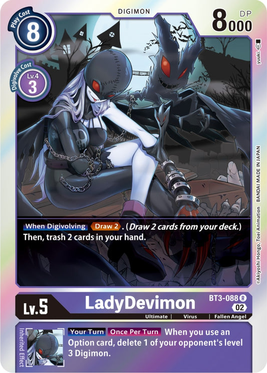 Image for LadyDevimon (Resurgence Booster Reprint) - Digimon Card Game