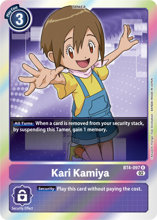 Image for Kari Kamiya (Resurgence Booster Reprint) - Digimon Card Game