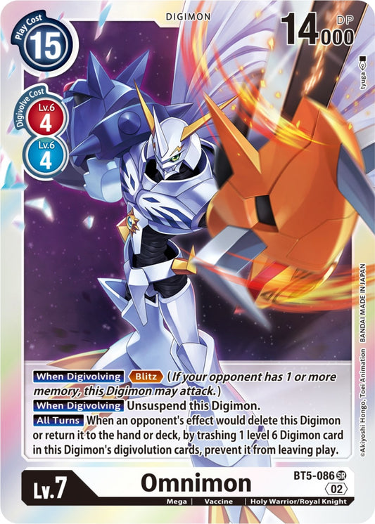 Image for Omnimon (Resurgence Booster Reprint) - Digimon Card Game