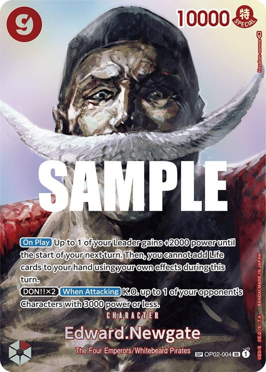 Image for Edward.Newgate (SP) - One Piece Card Game