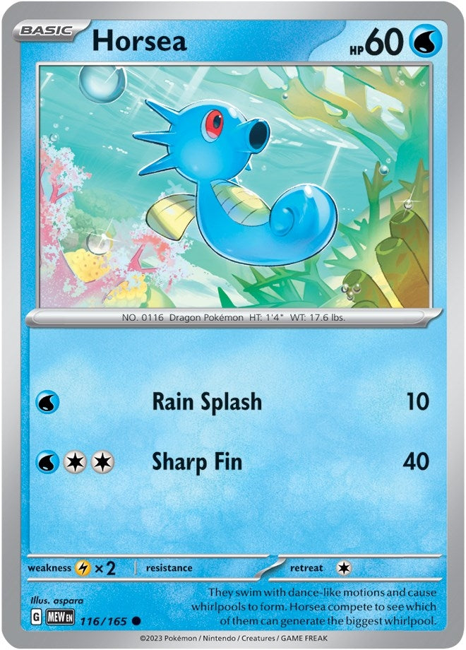 Image for Horsea - Pokemon