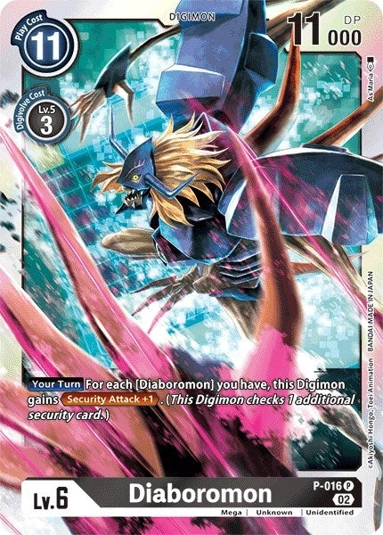 Image for Diaboromon - P-016 (Resurgence Booster Reprint) - Digimon Card Game