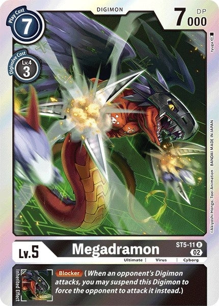 Image for Megadramon (Resurgence Booster Reprint) - Digimon Card Game